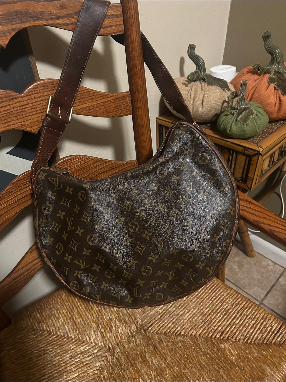 Louis Vuitton Monogram Crossiant GM Shoulder bag
